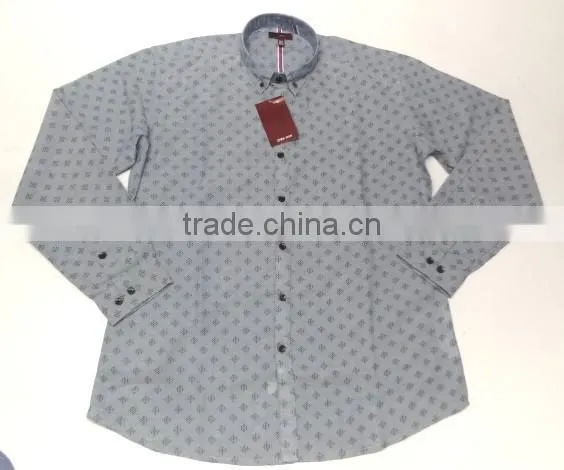 Branded Mens Long Sleeve Woven Shirts photo-3