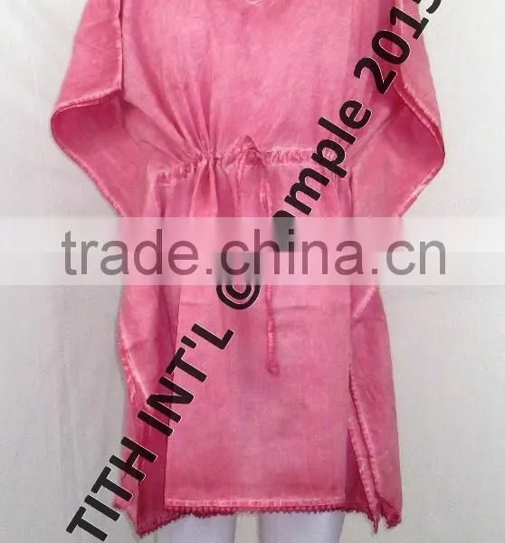 LADIES COTTON POCHO photo-2
