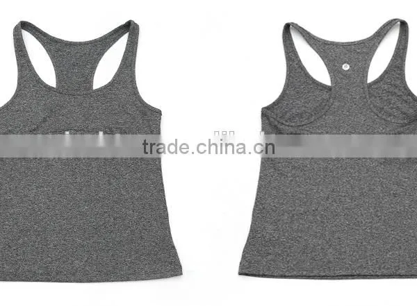 2016 Promotional Custom Dry Fit Tank Top for Women photo-5