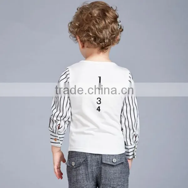 Wholesale High Quality Clothing Children's Boutique Clothing Autumn/Winter Latest Shirt Designs for Boys Made in China photo-2