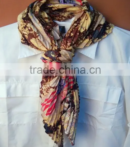 EY0017A Best Sale Colorful Printing Friendly Polyester Elephant Print Scarf photo-6