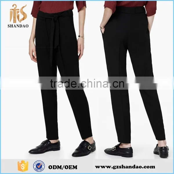 Women Summer Wear Wholesale New Design Solid Colour Fashion Women Pants