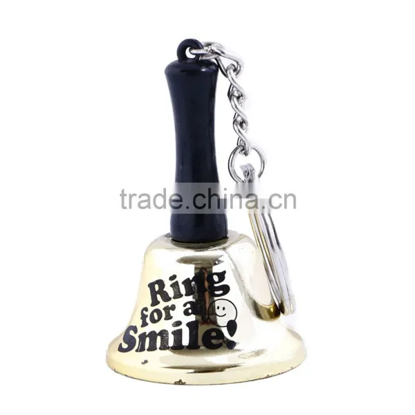 Custom Promotion Gift Metal Table Call Bell With Keychain photo-4
