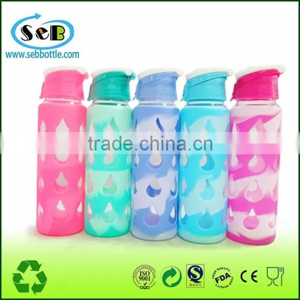 Wholesale Insulated Bpa Free Glass Water Bottle for Kids photo-3