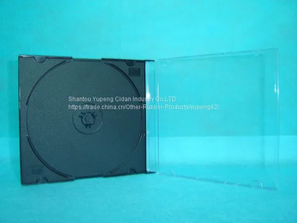 Slim Jewel CD Case Jewel cd Box Jewel cd Cover 5.2mm Square With Black Tray photo-3