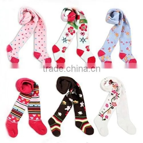 100%cotton Girl Baby Pantyhose Tights photo-2