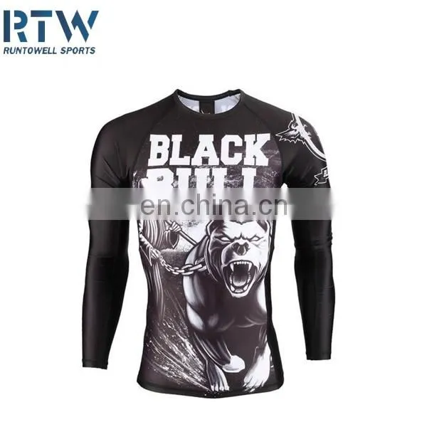OEM Mens Long Sleeve Compression Shirt Wholesale photo-3