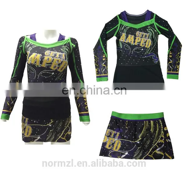 Design Hot Sell Custom Cheerleader Uniform Tennies Uniforms For Girls photo-3
