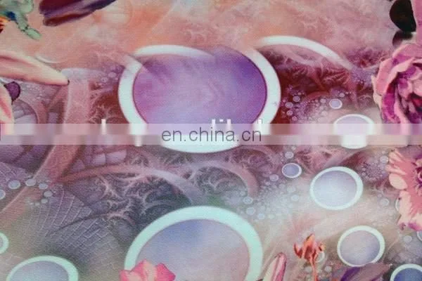 Shaoxing Winfar Textile Wide Width 100% Polyester 75D Scuba Interlock Knit Digital Print Fabric photo-3