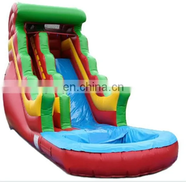HI 0.55/0.65mm PVC Tarpaulin Giant Inflatable Floating Water Slide, Pool Water Slide photo-2