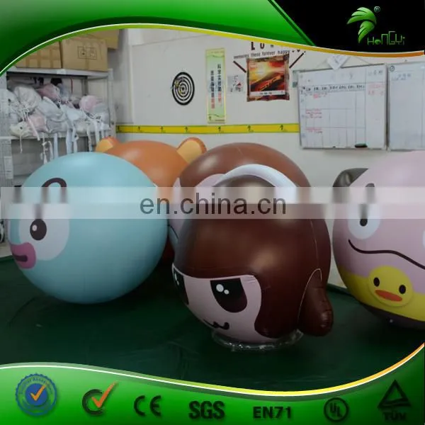 PVC Inflatable Cartoon Printed Head Balloon, Inflatable Face Balloon photo-5