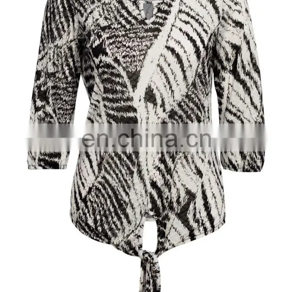 XXXL Size Abstract Print Fat Women T-Shirt Beach Wear photo-5
