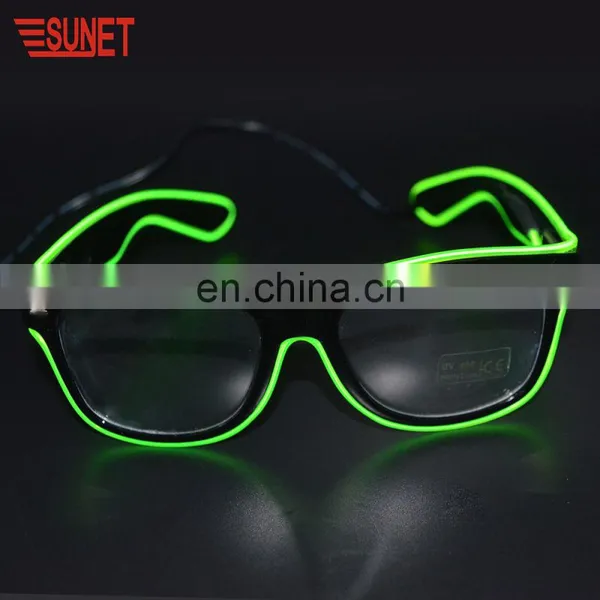 Halloween Christmas Party Decoration Sound Activated Led Glasses photo-2