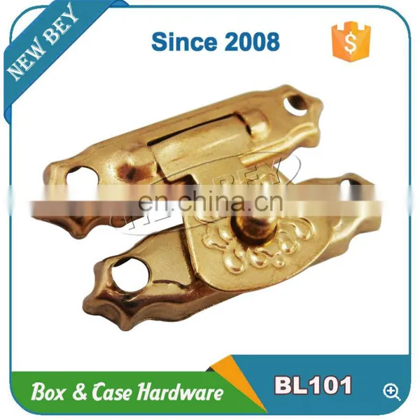 Custom Design Golden Metal Box Hardware,gift Box Lock photo-3