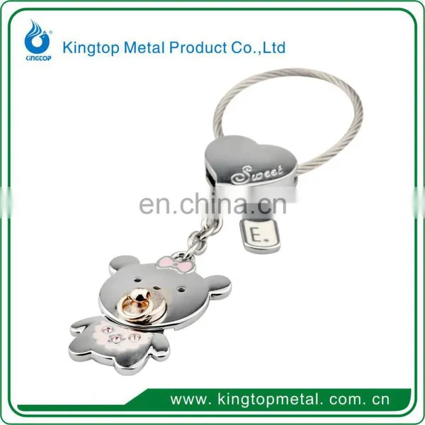 Custom Design Souvenir 3D Bear Keychain photo-6