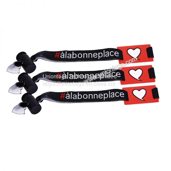 High Quality MF1 S50 Vinyl RFID Wristbands For Festival Events