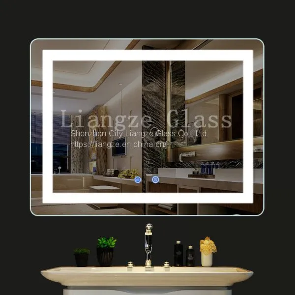 CE Approved Illuminated Mirror/LED Mirror/Bathroom Mirror/Makeup Mirror With Bluetooth