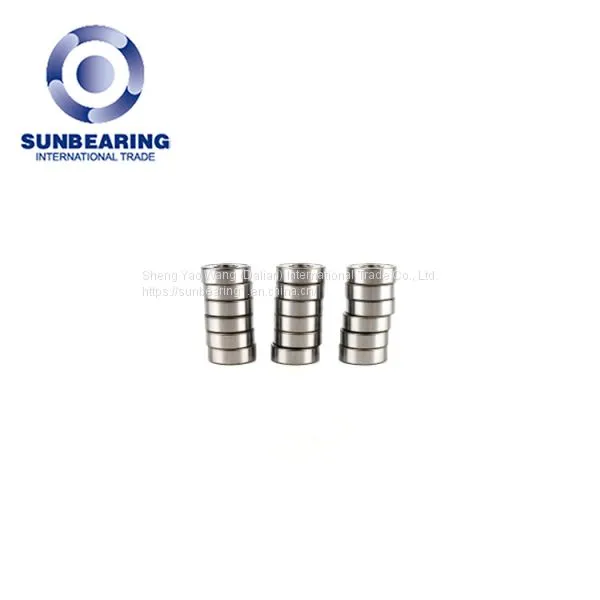 6302 ZZ Mini Deep Groove Ball Bearing SUNBEARING photo-2