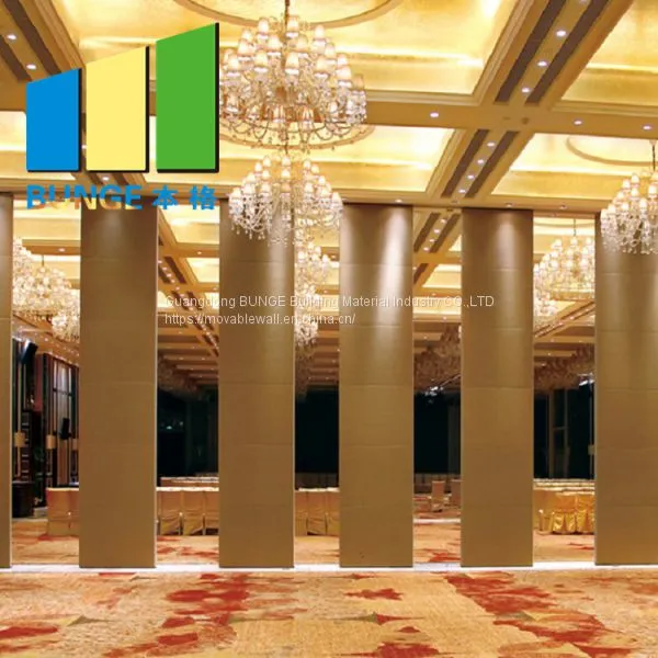 Acoustic Sliding Track Restaurant Movable Wall Partitions photo-4
