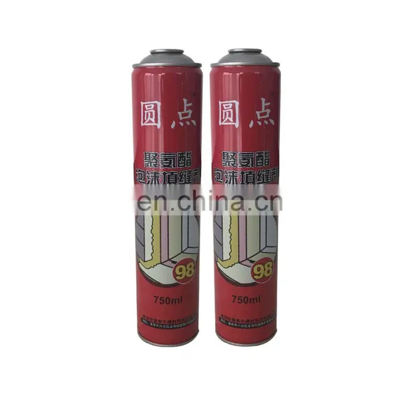 Made in China Polyurethane Foam Chemical 750ml and Refillable Aerosol Cans photo-5