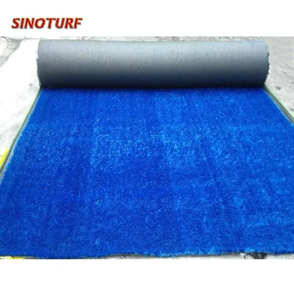Eco-Friendly Blue Color Outdoor Grass Cesped Sintetico Artificial Grass Turf To Ecuador photo-4