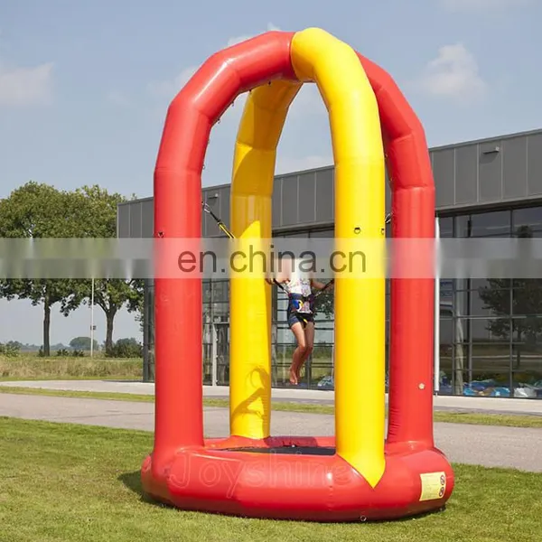 Professional Inflatable Kids Bungee Jumping Trampoline Bouncer For Sale photo-4