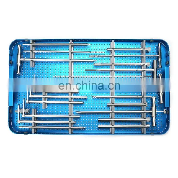Hot Sale Orthopedic Surgical Instruments New Femoral Reconstruction Intramedullary Nail Instrument Set Interlocking Nail Set photo-3