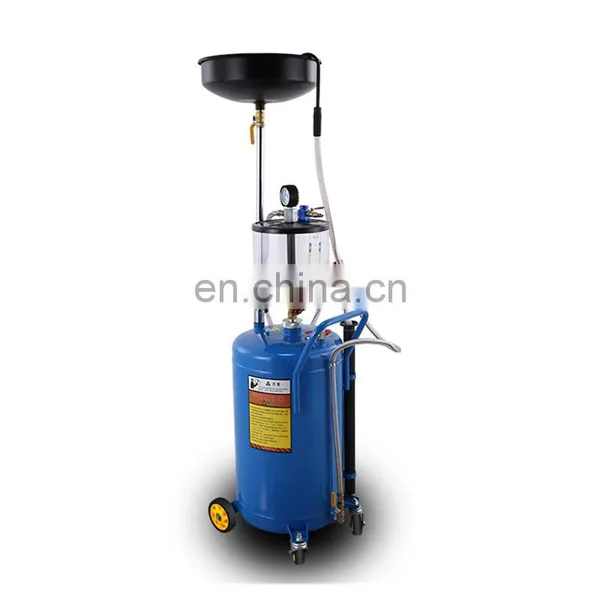 Portable Extended Car Oil Drain Extractor Air Mobile Waste Oil Drainer With Tank photo-2