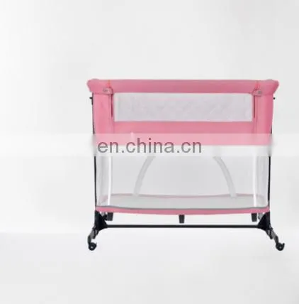 Luxury Portable Baby Crib Infant Bedside Sleeper Lightweight Bassinet photo-2