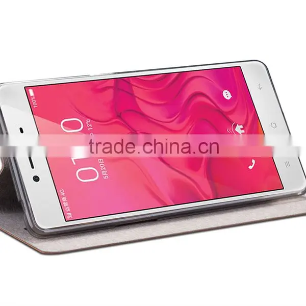 MOFi Top Sale Simple Design Flip PU Leather Cell Phone Case for OPPO R7s, OPPO R7st, OPPO R7sm photo-2