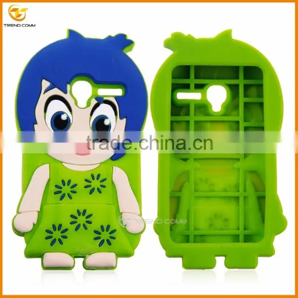 New Fashion Cute Little Girls Silicon Soft Cover Case for Alcatel photo-2