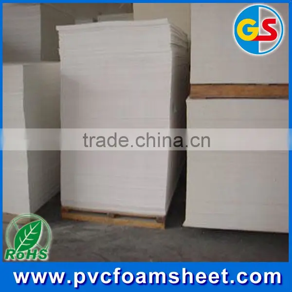 Environmental PVC Foam Sheet / Clear PVC Sheet 7mm photo-5