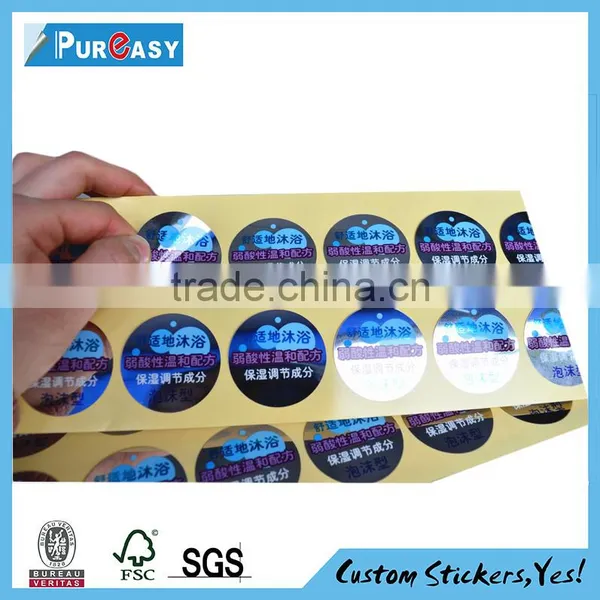 Professional Printing Self Adhesive Labels for Custom Usage