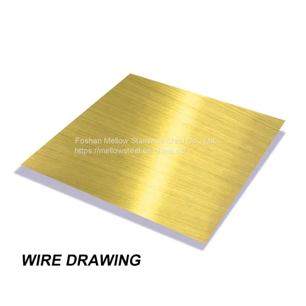 Hairline Stainless Steel Color Sheet photo-3