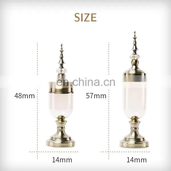 China Decoration Home Live Room Decor Item For Wed Glass Vase photo-2
