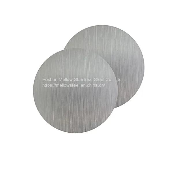 Stainless Steel S201 J1 J2 J3 S410 Sheet Metal Circle Cold Rolled Stainless Steel Ss Cookware Circle photo-3