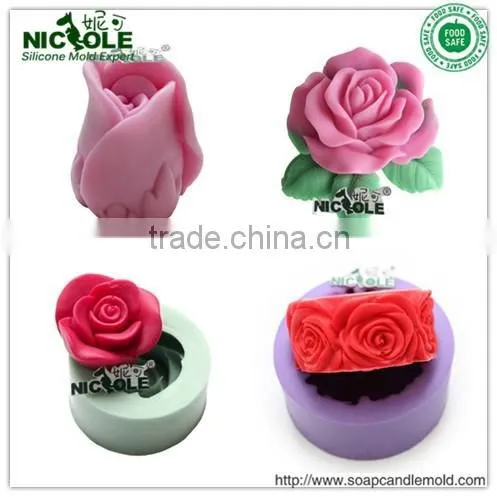 Cartoon Unique Custom Handmade Silicone Mousse Molds photo-4