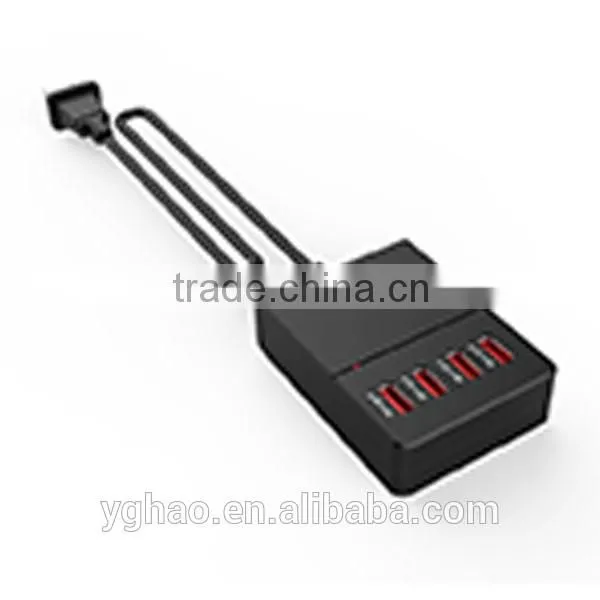 Super Fast Smart 4 Port Usb Travel Charger for Iphone for Android Tablet for Smartphone photo-4