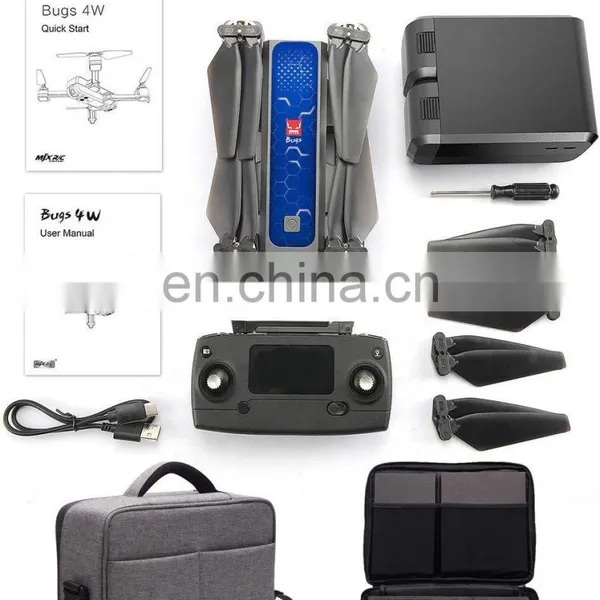 MJX Bugs B4W GPS Brushless Foldable RC Drone With High Quality Carry Case +3pcs Batteries (2pcs Extra ) Drone Kit Gift Toy photo-5
