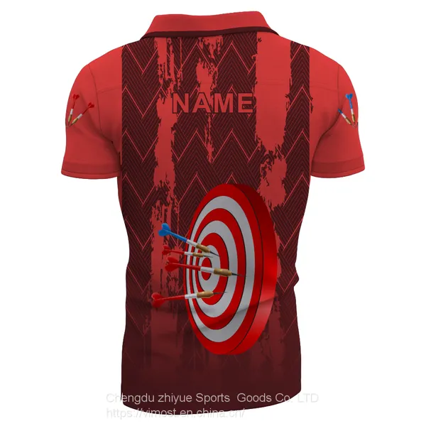 Custom Sublimation Fashion Dart Polo Shirts photo-2