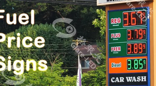 Gas Station Energy Saving Magnetic Turnover Oil Digital Price Display Board photo-5