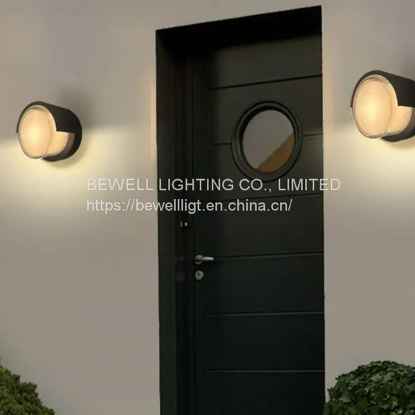 Industrial Vintage Hotel Home Plastic Outdoor Indoor Ip65 Waterproof 5w 12w Led Wall Lamp Outside Led Wall Light photo-3