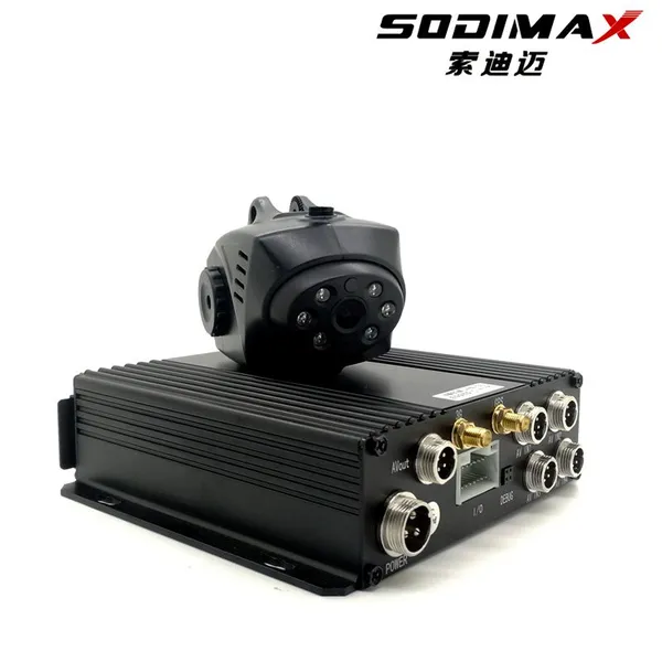 HD 1080P One DIN Mobile DVR 4G Adas Ai Pedestrian Detection