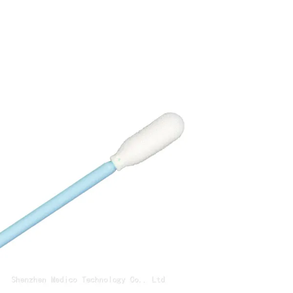 Saliva Sample Collection Swab Disposable Medical Sterile Foam Swab for Mouth Swab Drug Test