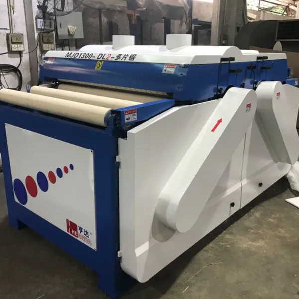 High Productivity Wood Processing Electric Wood Plank Multi Blade Rip Saw Machine photo-2