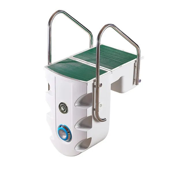 Easy Install Wall-Hung Integrated Pool Filter Wall Mounted Swimming Pool Filter With Handrails