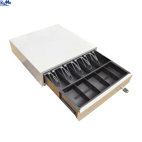 Factory Direct Metal Case POS Automatic Supermarket Cash Drawer for Retail photo-5