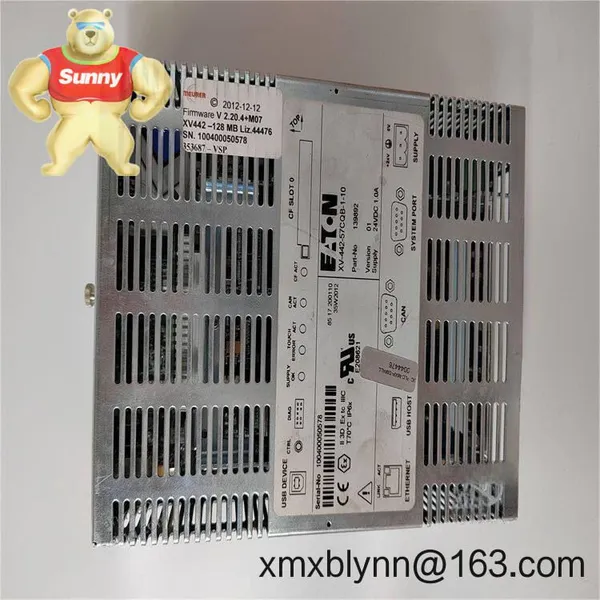 EATON XV-442-57CQB-1-10 Touch Screen Controller – Compact 5.7-inch HMI for Machine Visualization and PLC Connectivity