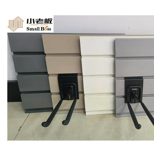 Waterproof SlatwalL Panel for Garage Wall With Hoooks and Other Accessories