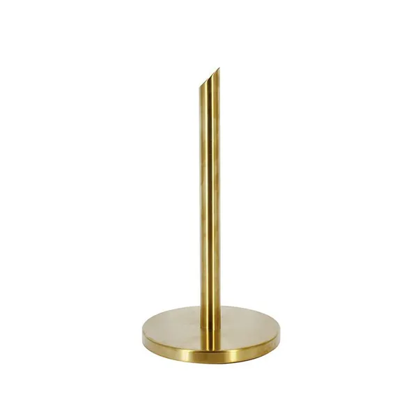 Hotel Stainless Steel GOLD Toilet Paper Holder Bevel Style Can OEM